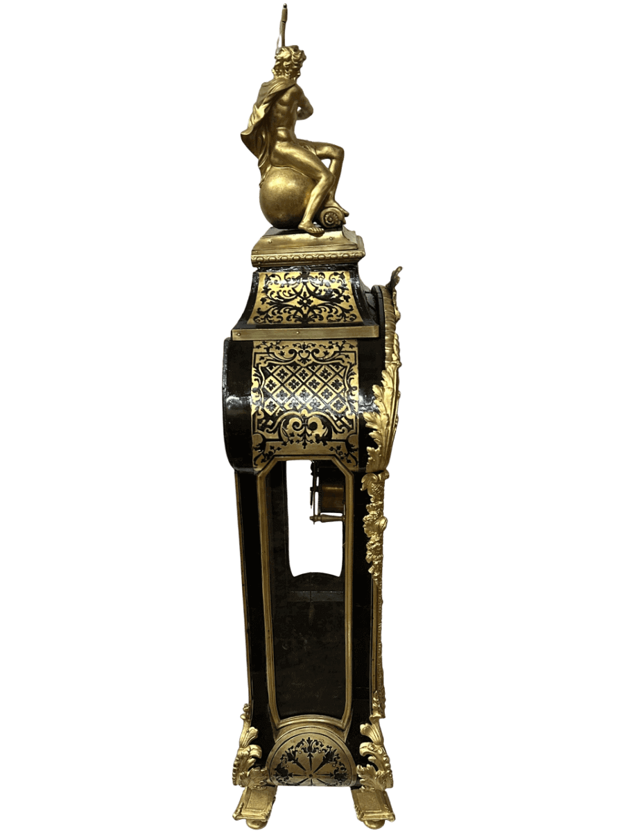 Après restauration. Pendule d'époque Louis XIV Après restauration. Pendule d'époque Louis XIV